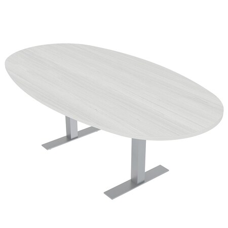 Skutchi Designs 45.25 in W, 84 in L, 29 in H, Engineered Wood Top, White HAR-BOVL-46X84-T-WHCYPRESS